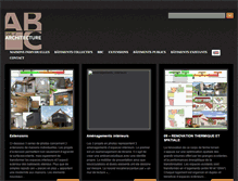 Tablet Screenshot of abc-architecte.fr